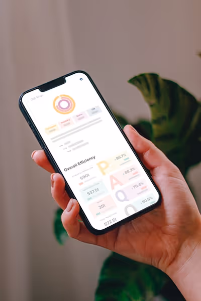 Mobile app for operations managers in manufacturing